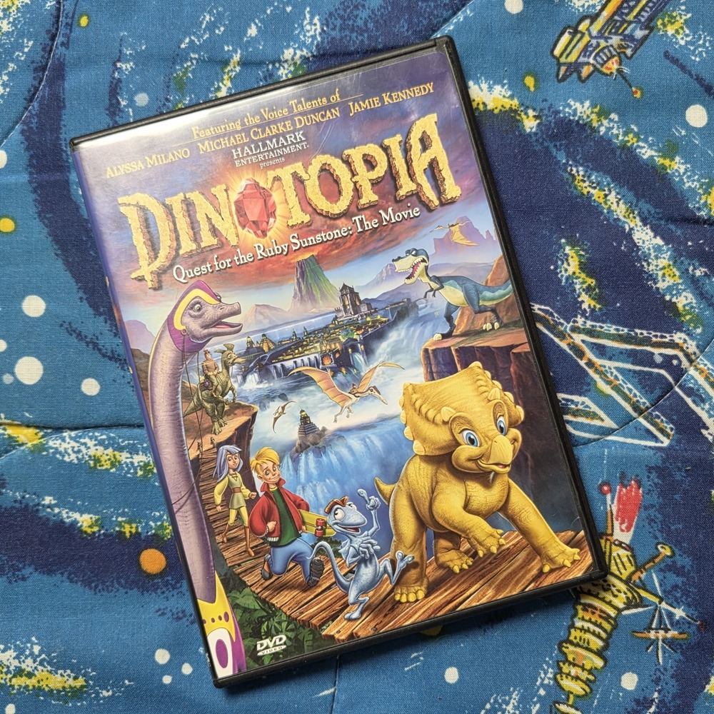 Dinotopia Quest For The Ruby Sunstone DVD Widescreen Hallmark Animated Movie